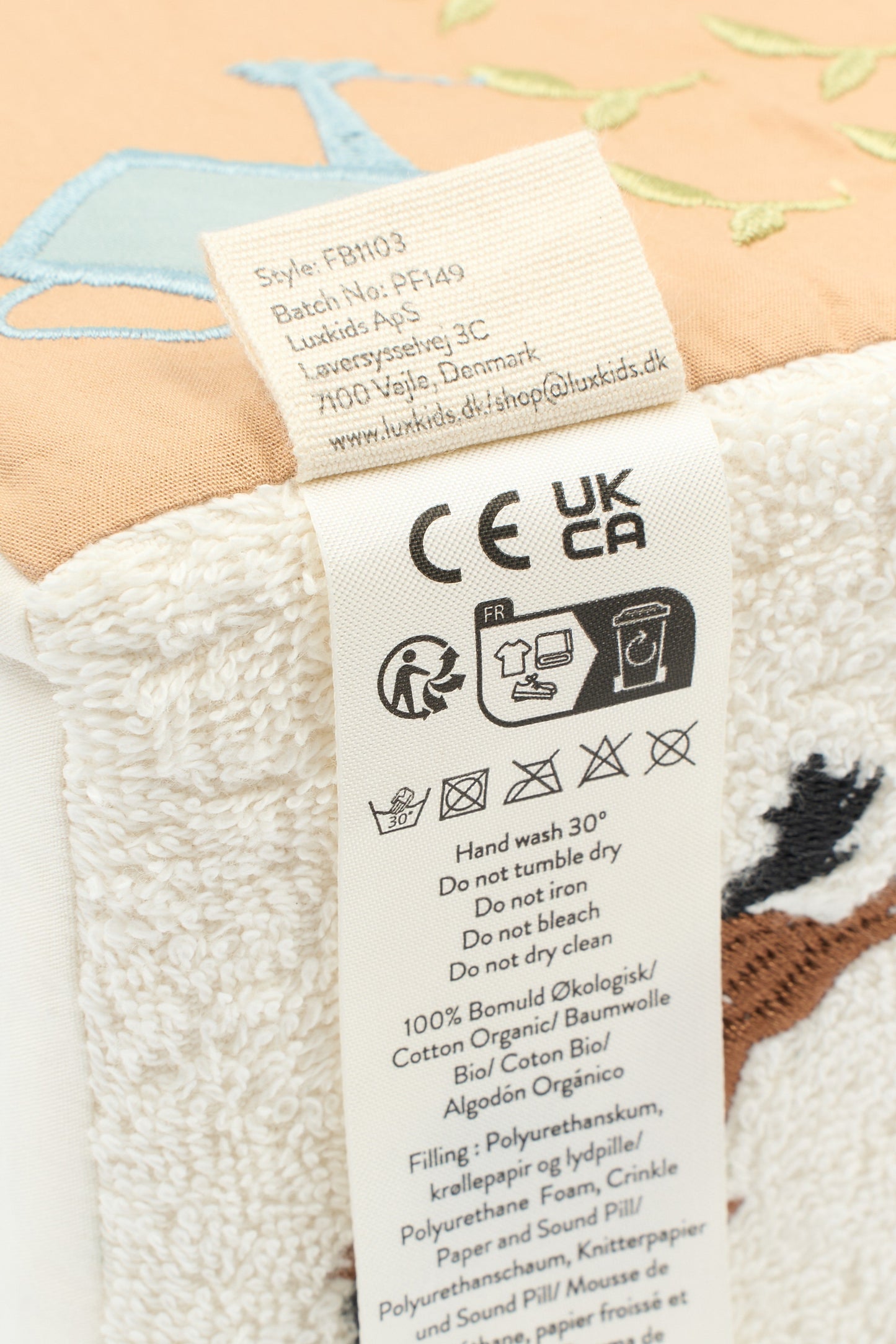 Cubo de Tela Pequeña Granja