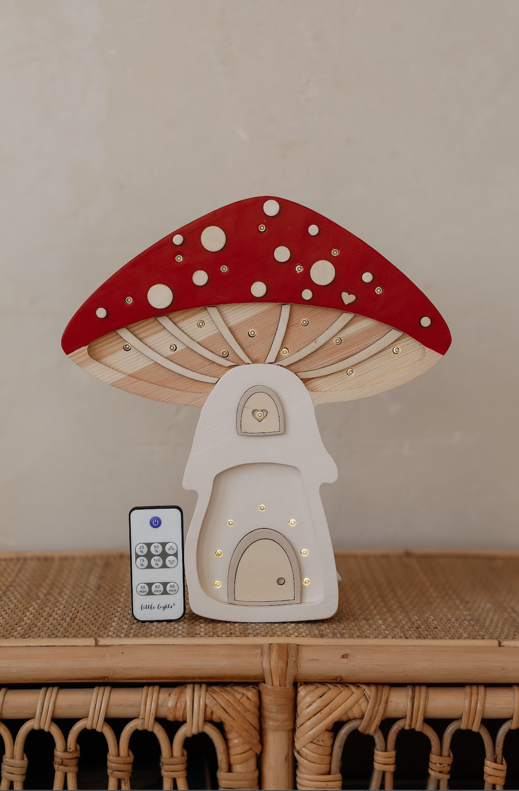 Mushroom Lampara de Noche