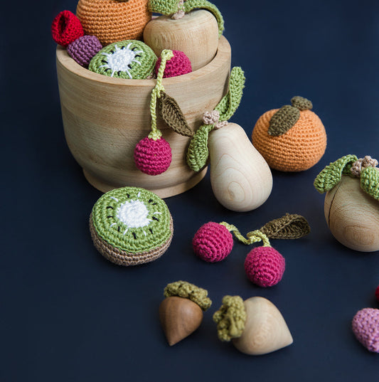 Fruit Crochet - Juego Comidita Chico