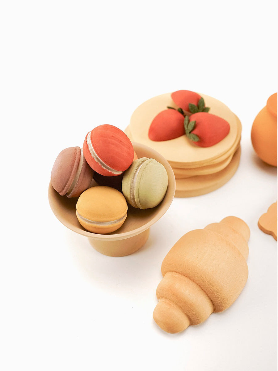 Mini Set de Postres de Madera