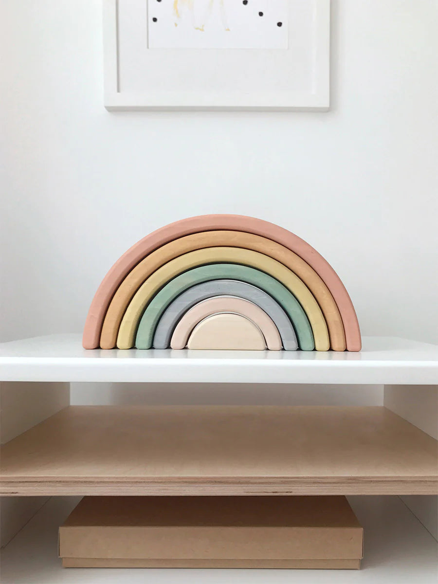 Arcoíris Apilable Pastel