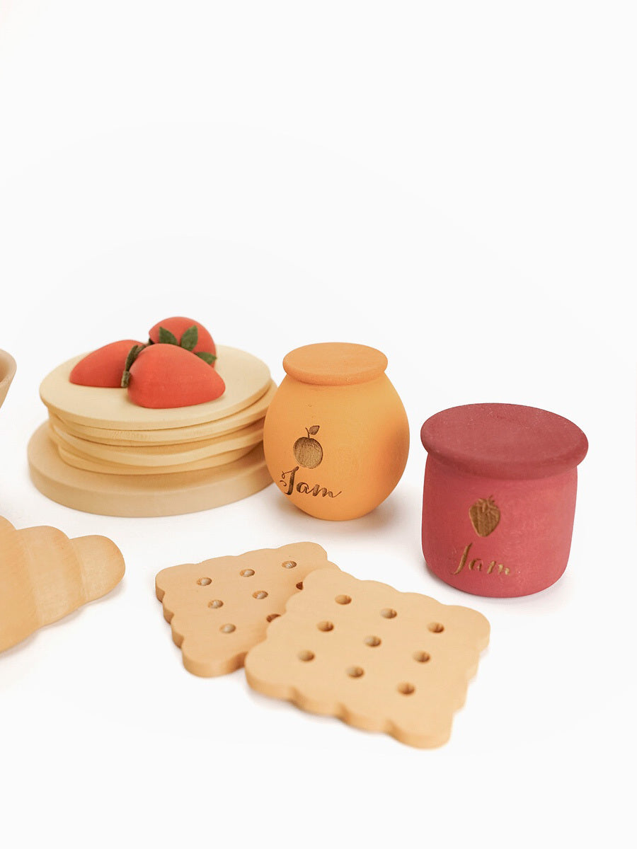 Mini Set de Postres de Madera