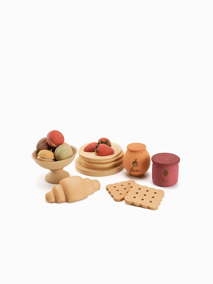 Mini Set de Postres de Madera