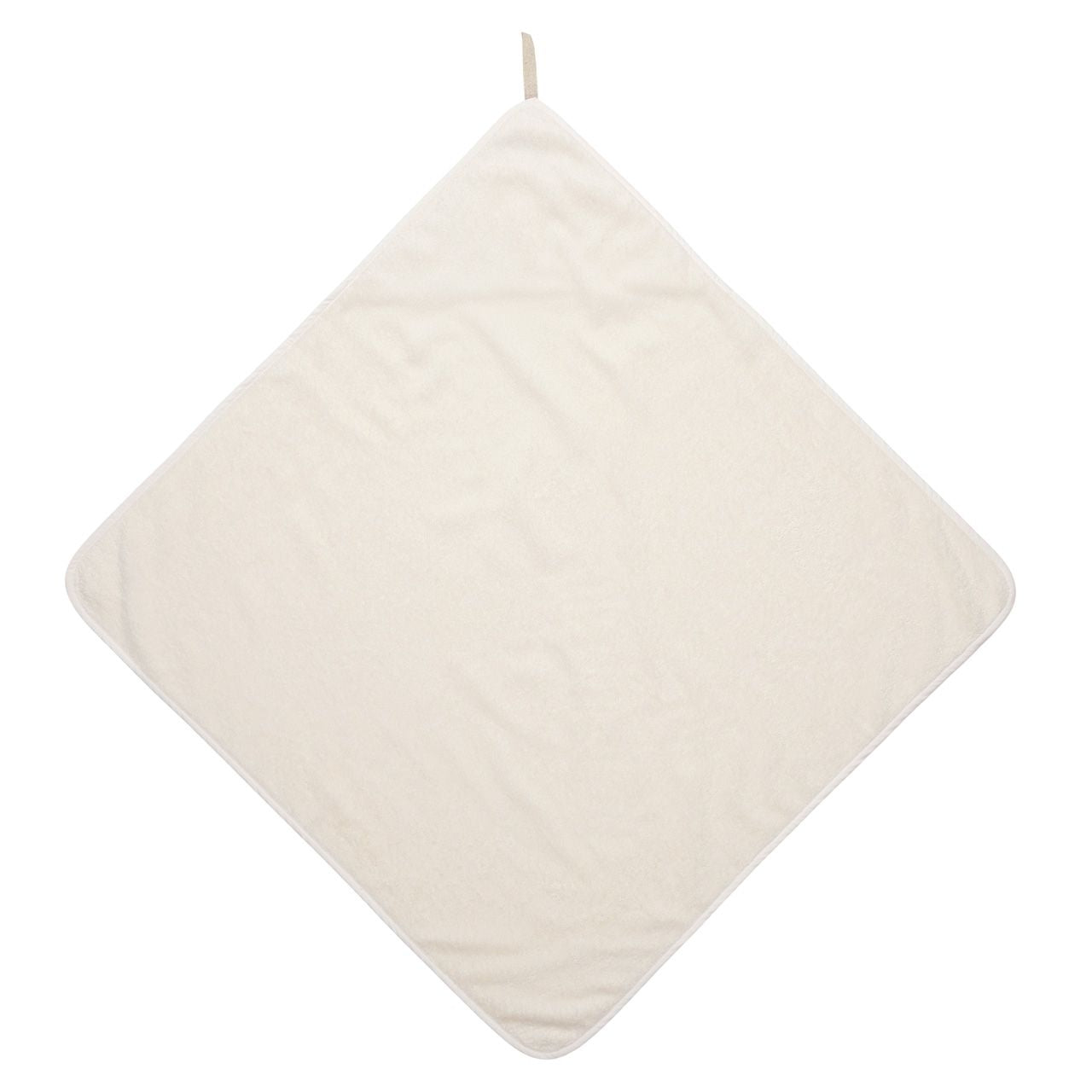 Toalla crema detalle textura — 100x100 cm Tenue Baby
