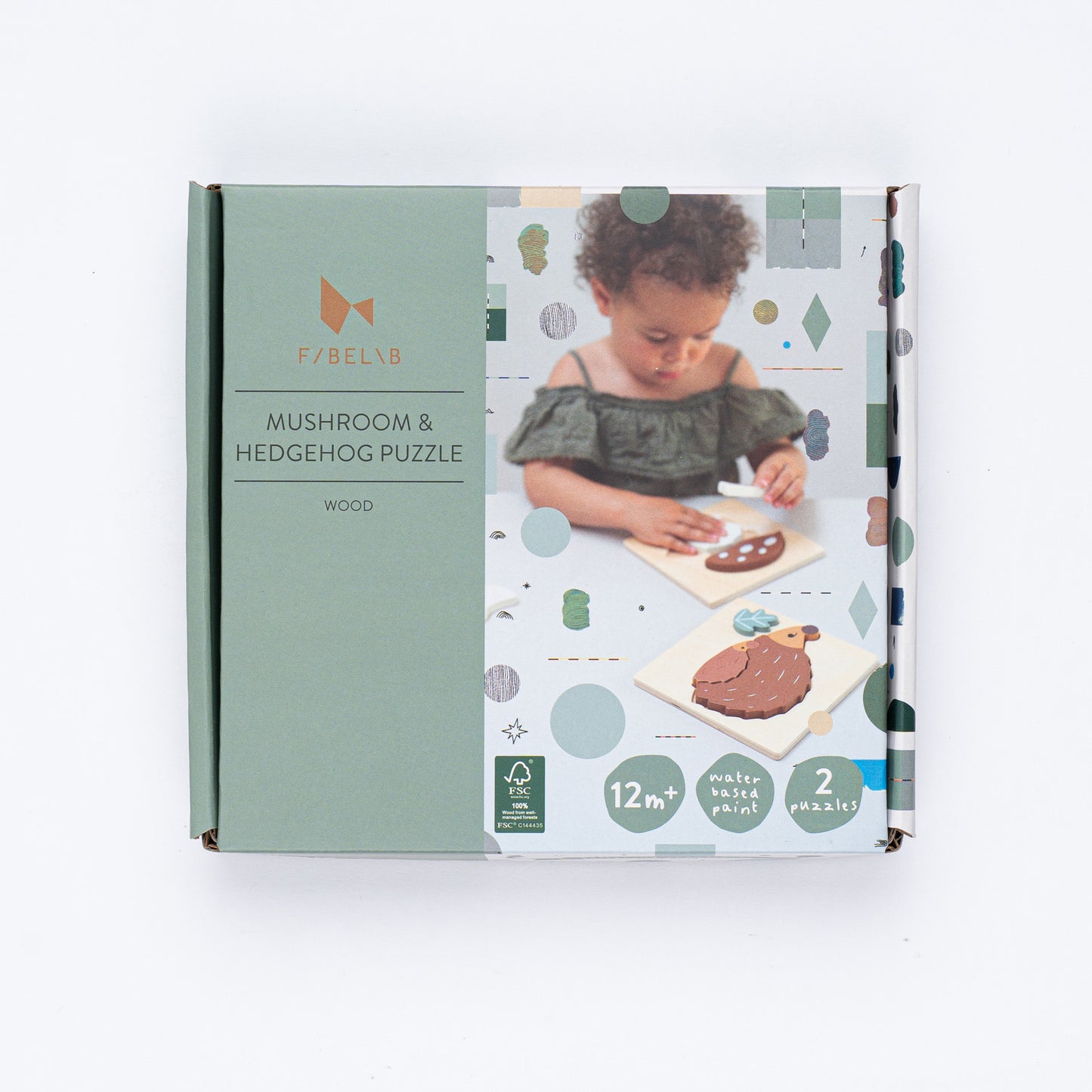 Rompecabezas Mushroom & Hedgehog 2-Pack - Pre Ordena