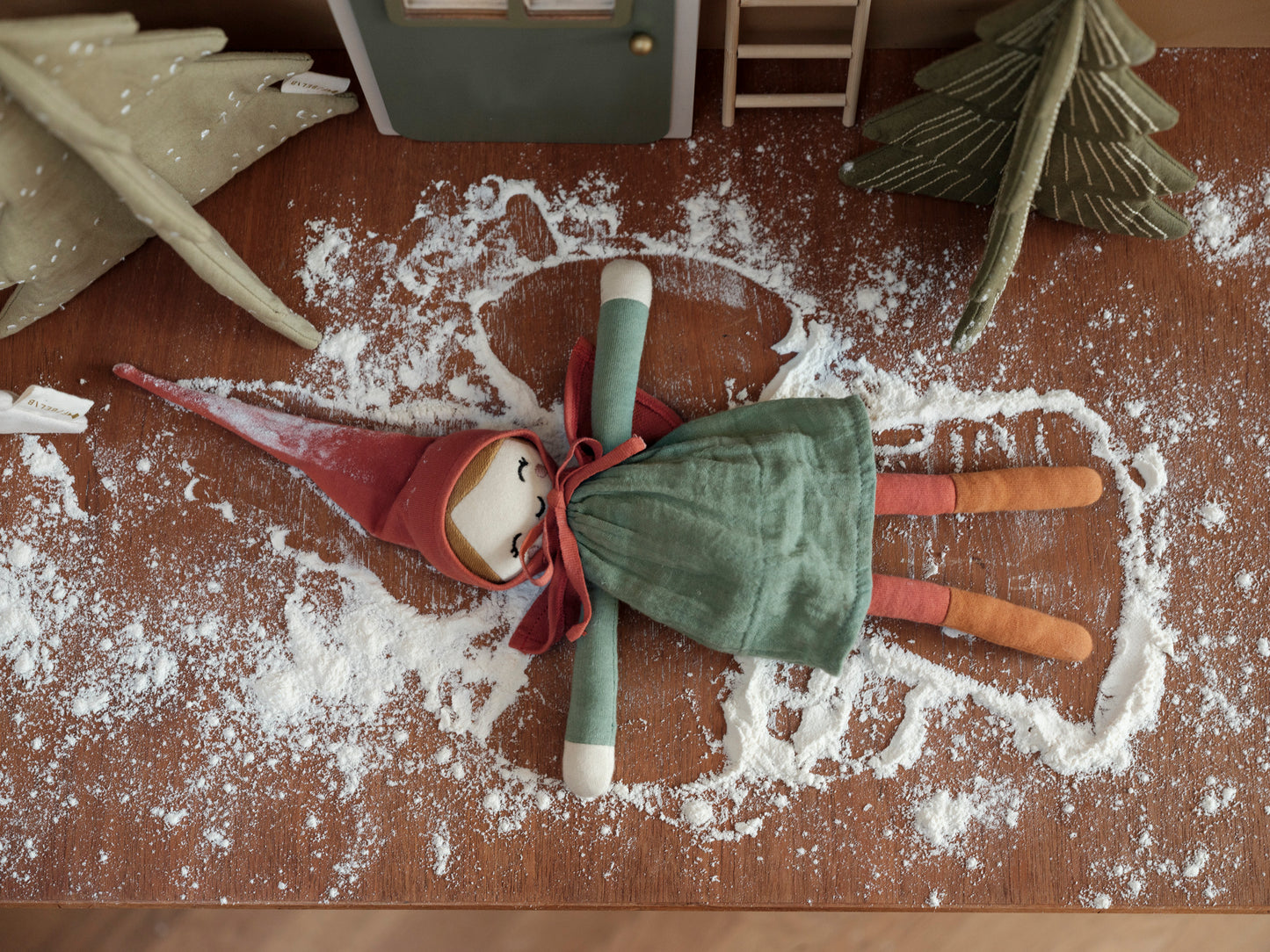 Muñeco de Elfo Navideño Ida