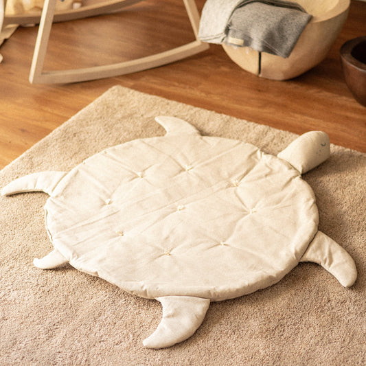Tortu Mat: Playmat de lino para bebés