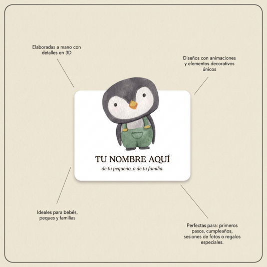 Cuddle Card 3D - Personalizable