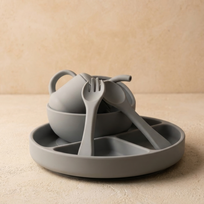 Meal Time Set Silicona de 5