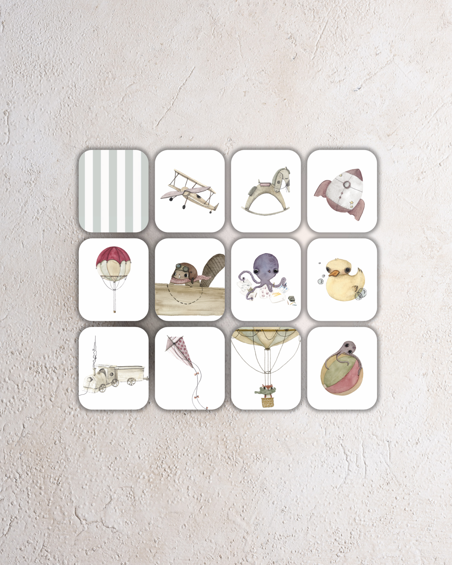 Memory Game Kraken and Friends