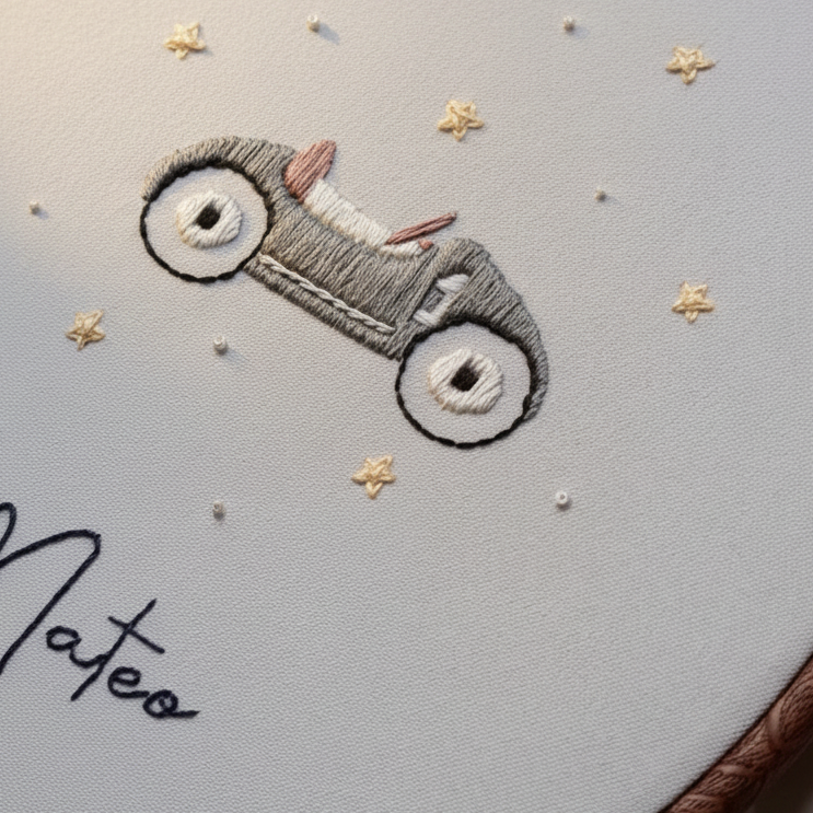 Little Keepsake Canva Bordado Personalizado