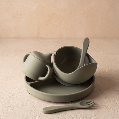 Meal Time Set Silicona de 5