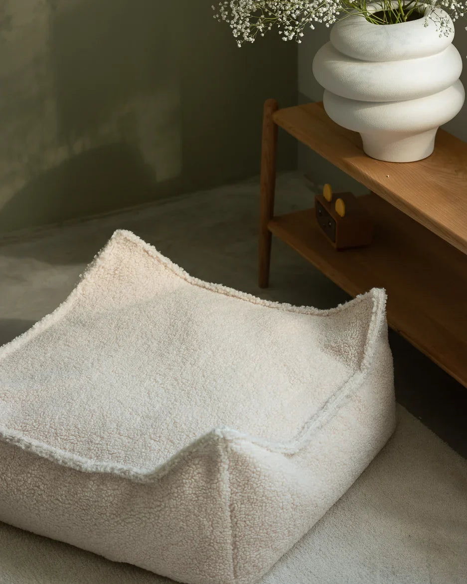 Cami Beanbag Chair and Ottoman Set