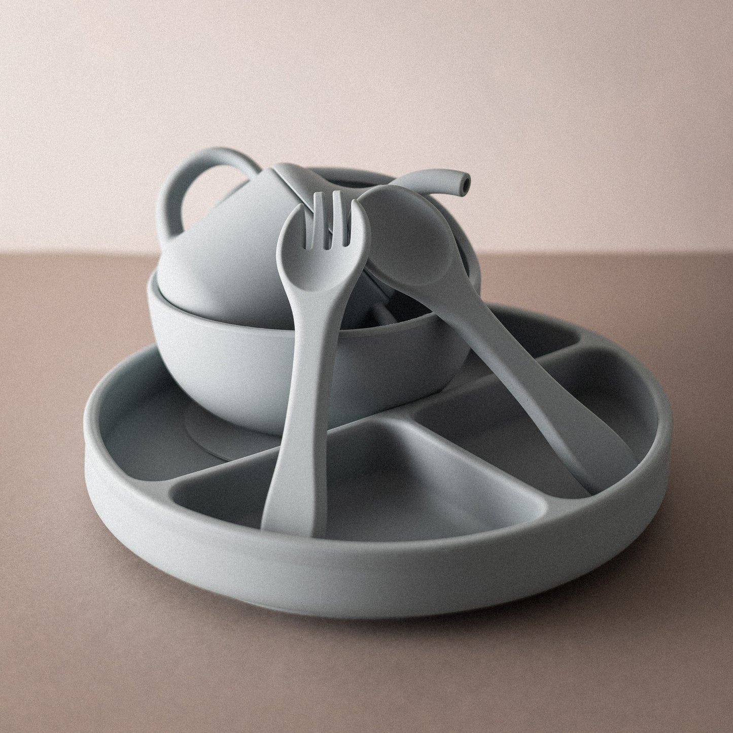 Meal Time Set Silicona de 5