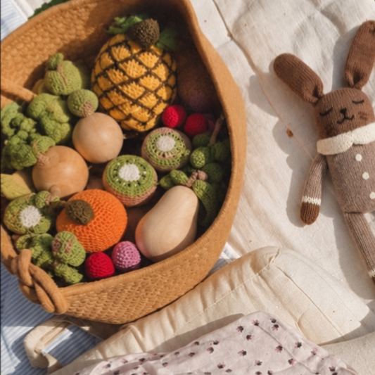 Fruit Crochet - Juego Comidita Chico