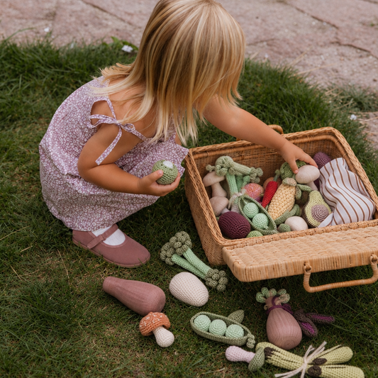 Veggie Crochet - Juego Comidita Grande