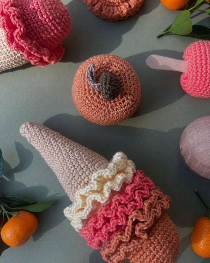 Helados Crochet - Juego Comidita