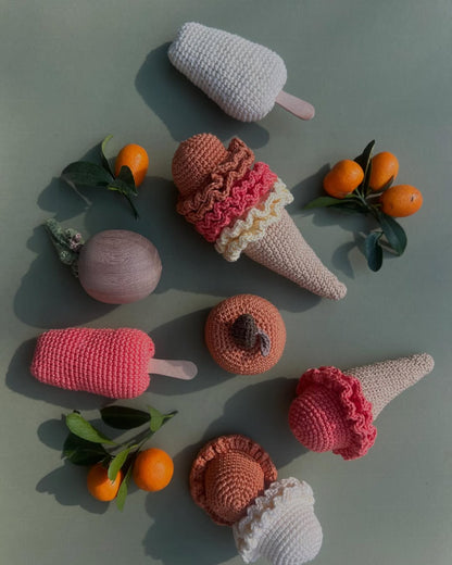 Helados Crochet - Juego Comidita