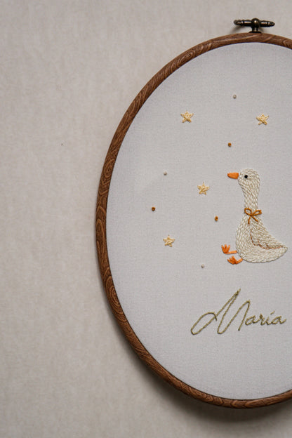 Little Keepsake Canva Bordado Personalizado