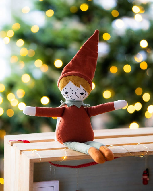 Muñeco de Elfo Navideño Hugo