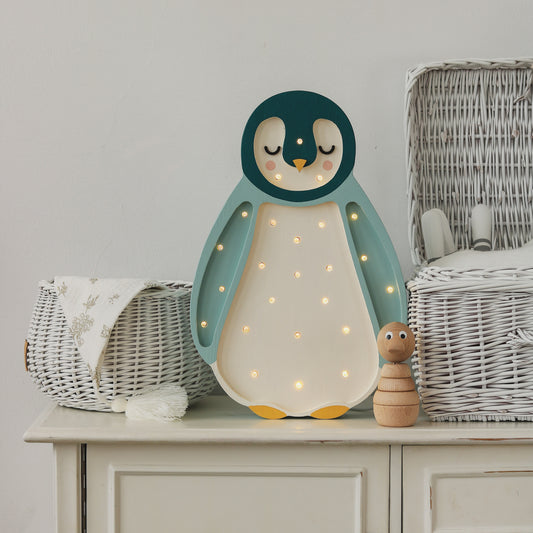 Pingüino Lampara de Noche