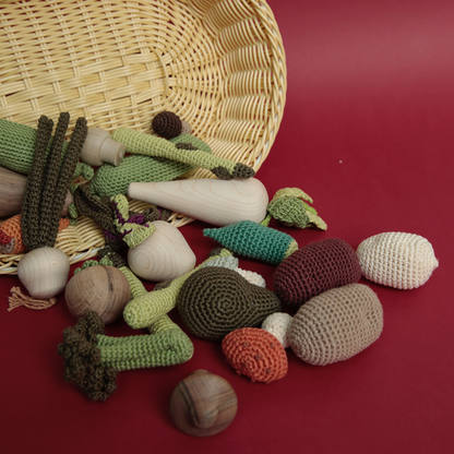 Veggie Crochet - Juego Comidita Chico