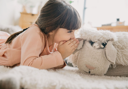 Canasta de Lana Pink Nose Sheep