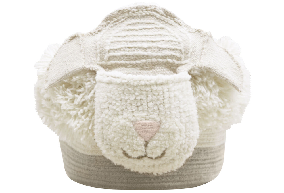 Canasta de Lana Pink Nose Sheep