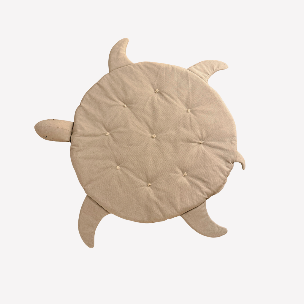 Tortu Mat: Playmat de lino para bebés