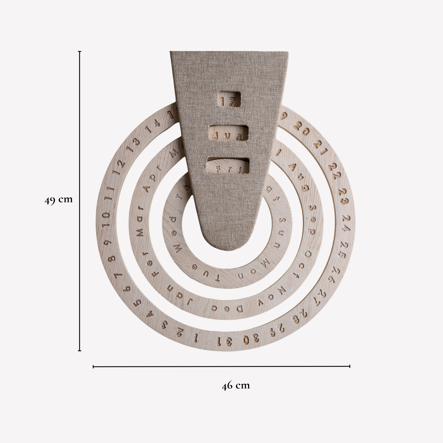 Calendario Órbita Wall Art