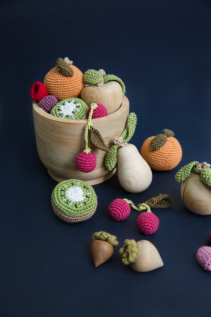 Fruit Crochet - Juego Comidita Chico