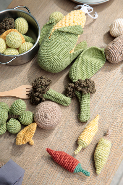 Veggie Crochet - Juego Comidita Chico