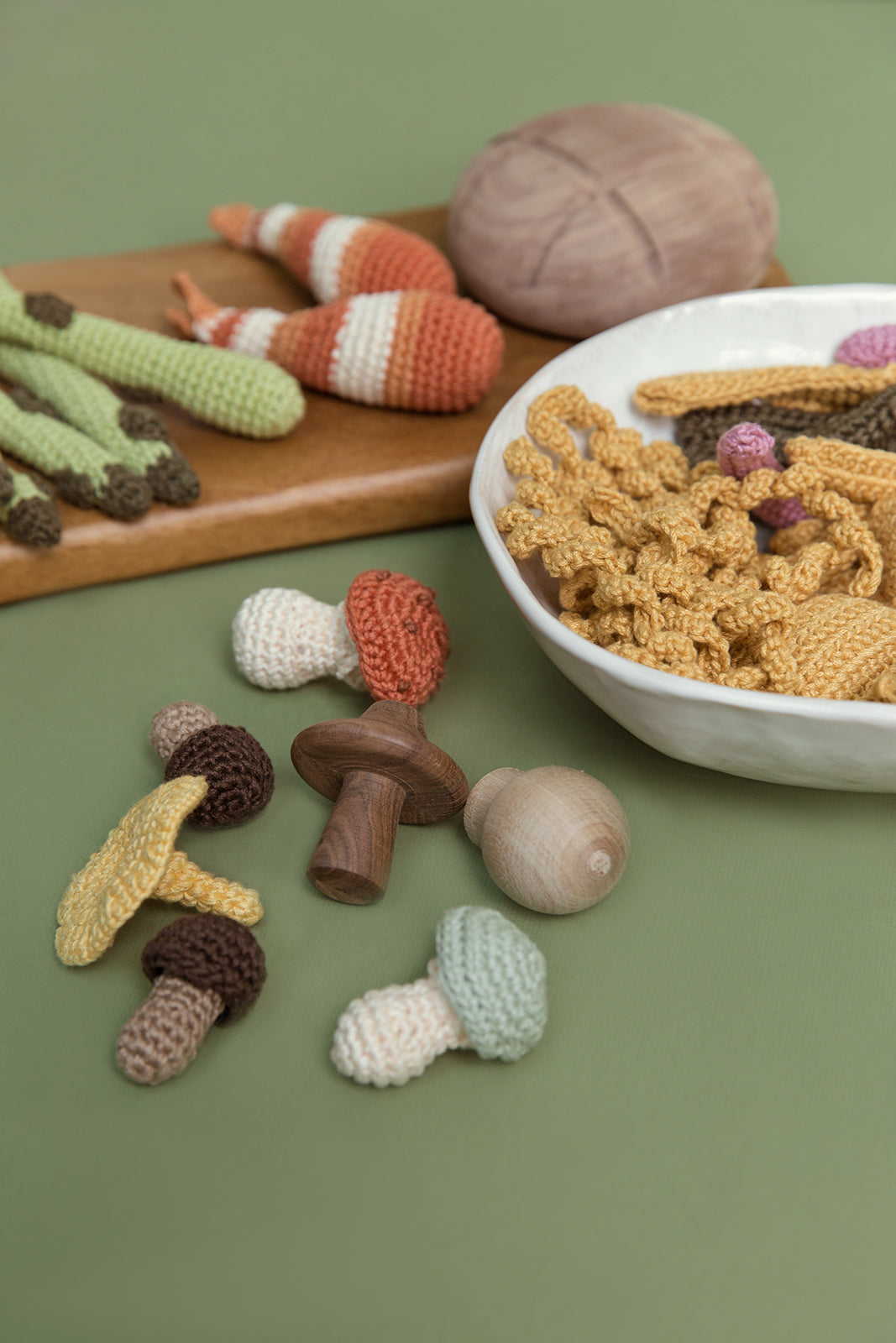 Pasta MamaMia Crochet - Juego Comidita