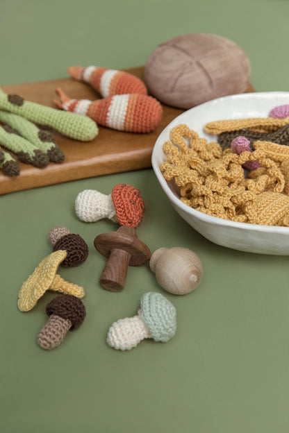 Pasta MamaMia Crochet - Juego Comidita