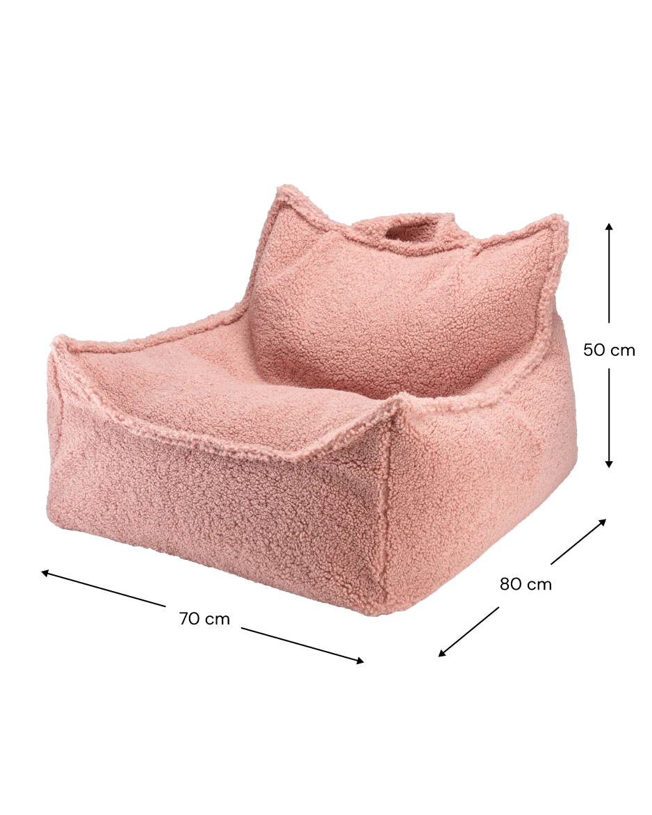 Cami Beanbag Chair and Ottoman Set