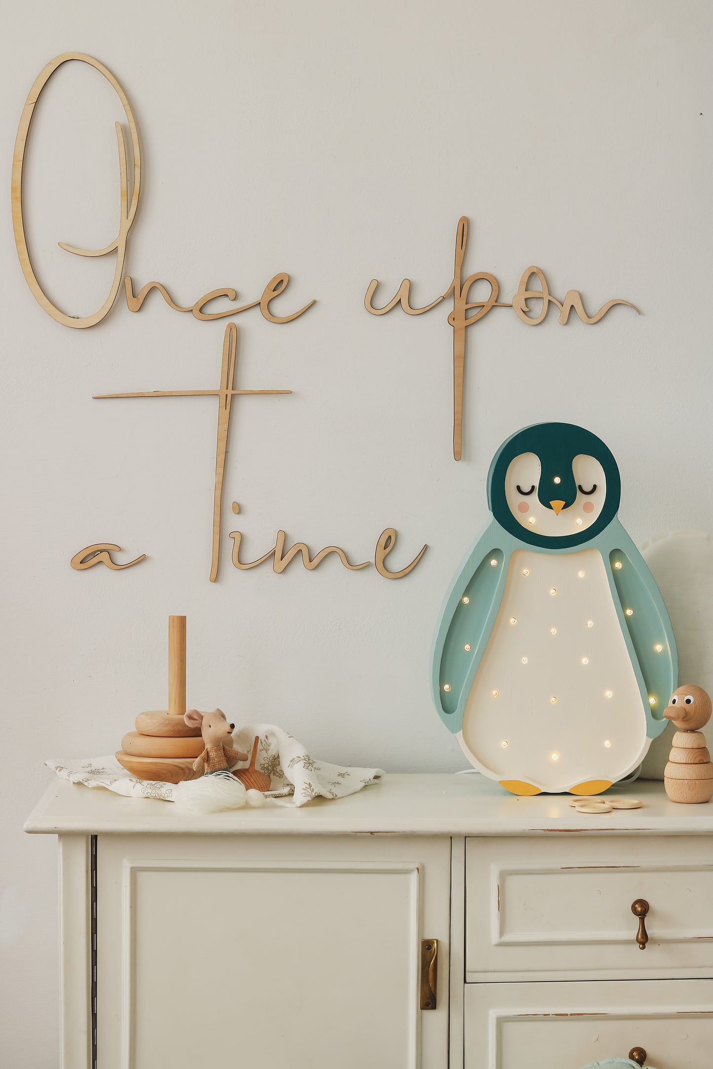 Pingüino Lampara de Noche