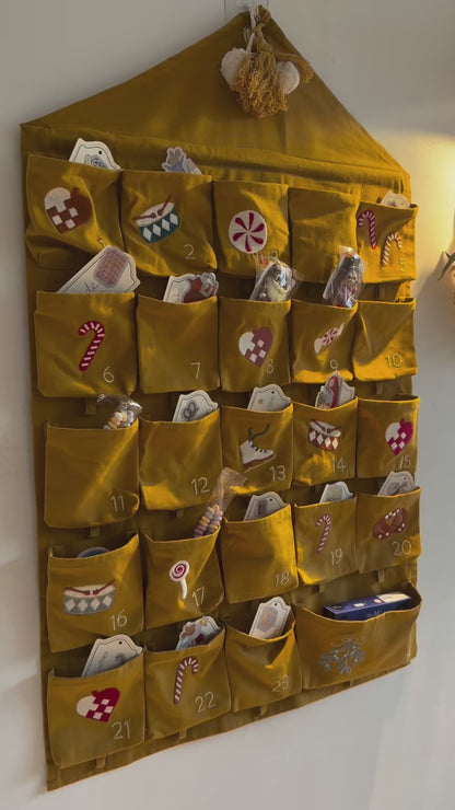 Calendario de Adviento de Pared