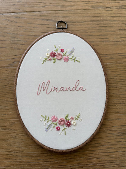Little Keepsake Canva Bordado Personalizado