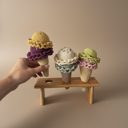 Helados Crochet - Juego Comidita