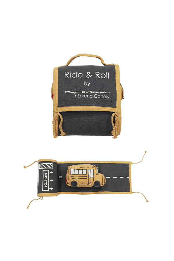 Ride & Roll Schoolbus Toy