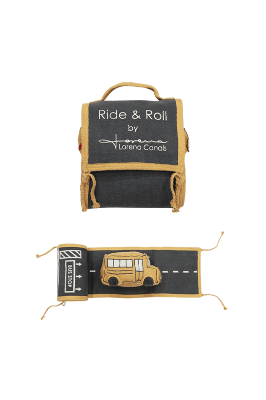 Ride & Roll Schoolbus Toy