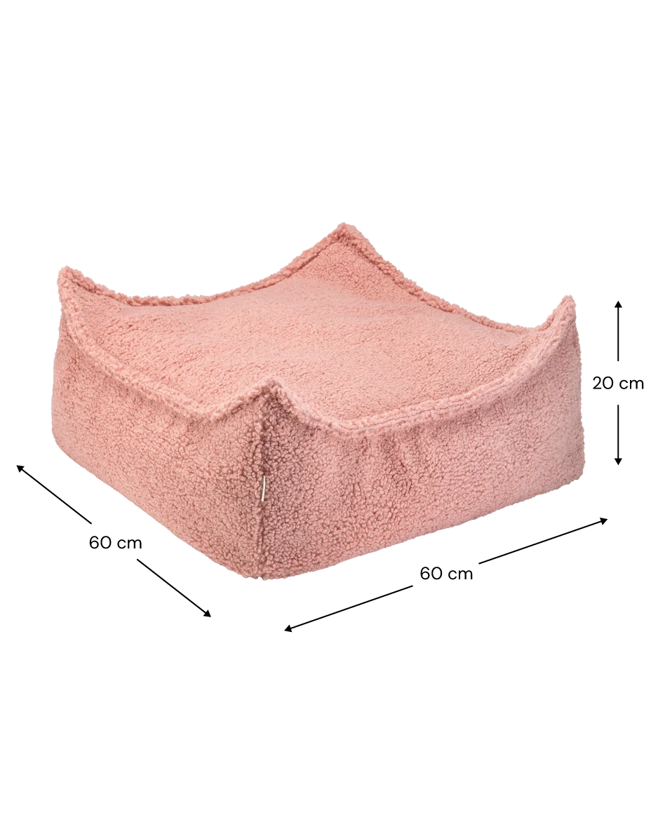 Cami Beanbag Chair and Ottoman Set