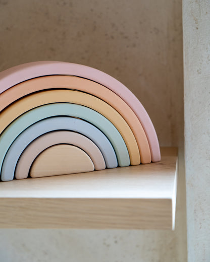 Arcoíris Apilable Pastel